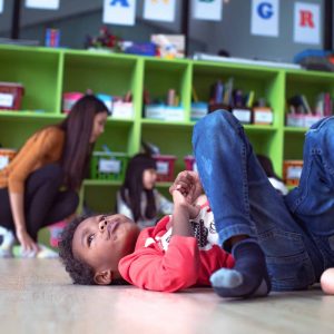 child not paying attention in class